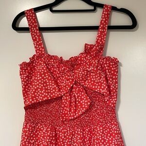 Rebecca Taylor Malia Floral Bow Jumpsuit